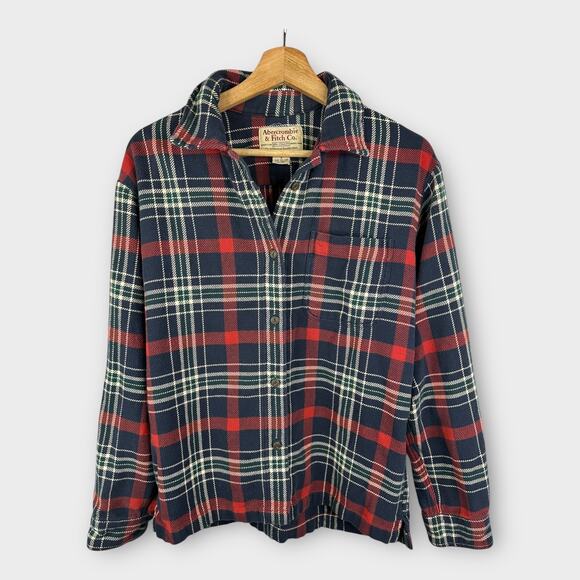 Abercrombie & Fitch Other - Abercrombie & Fitch Mens size Small Vintage Plaid Long Sleeve Button Up Shirt